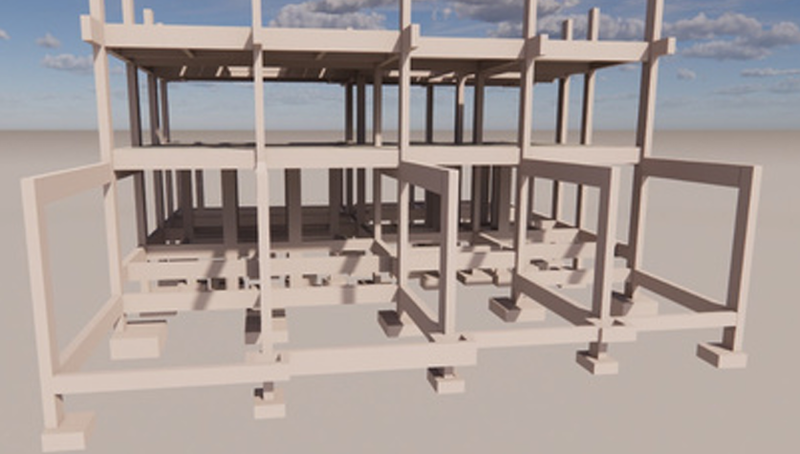 Cowichan District Hospital — modelo BIM 5D